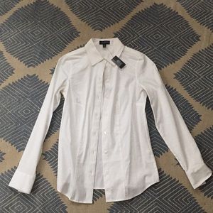 **NEW** The Limited White Essential Button Shirt